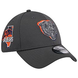 New Era Men's Chicago Bears 2024 NFL Draft Graphite 39Thirty Stretch Fit Hat