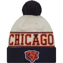 New Era Men's Chicago Bears 2023 Sideline Navy Sport Knit Beanie