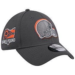 New Era Men's Cleveland Browns 2024 NFL Draft Graphite 39Thirty Stretch Fit Hat