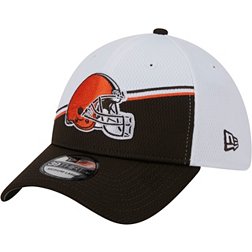New Era Men's Cleveland Browns 2023 Sideline Team Color 39Thirty Stretch Fit Hat