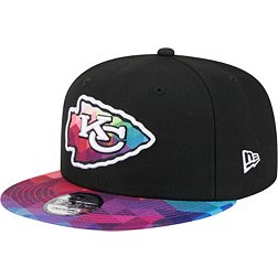 New Era Men's Kansas City Chiefs 2023 Crucial Catch Black 9Fifty Adjustable Hat