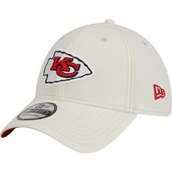 New Era Men's Kansas City Chiefs Classic 39Thirty Chrome Stretch Fit Hat