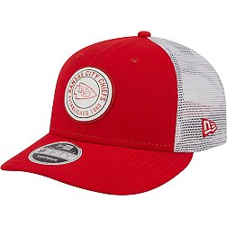 New Era Men's Kansas City Chiefs Circle Team Color 9Fifty Adjustable Hat