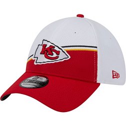 New Era Men's Kansas City Chiefs 2023 Sideline Team Color 39Thirty Stretch Fit Hat