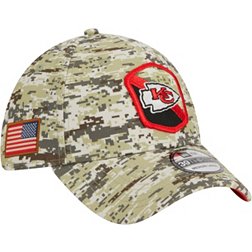 New Era Men's Kansas City Chiefs 2023 Salute to Service 39Thirty Camo Stretch Fit Hat