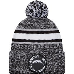 New Era Men's Los Angeles Chargers 2023 Inspire Change White Knit Beanie