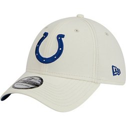 New Era Men's Indianapolis Colts Classic 39Thirty Chrome Stretch Fit Hat