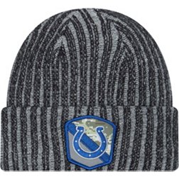 New Era Men's Indianapolis Colts 2023 Salute to Service Black Knit Beanie