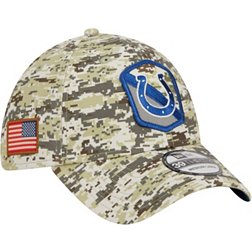 New Era Men's Indianapolis Colts 2023 Salute to Service 39Thirty Camo Stretch Fit Hat