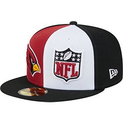 New Era Men's Arizona Cardinals 2023 Sideline Pinwheel 59Fifty Fitted Hat