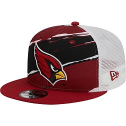 New Era Men's Arizona Cardinals Tear Team Color 9Fifty Adjustable Trucker Hat