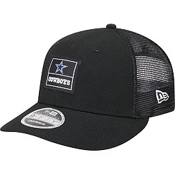 New Era Men's Dallas Cowboys Labeled 9Fifty Black Adjustable Hat