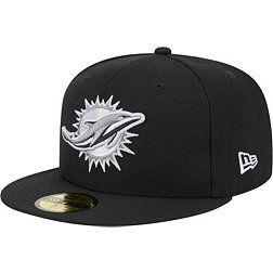 New Era Men's Miami Dolphins 2023 Inspire Change Black 59Fifty Fitted Hat