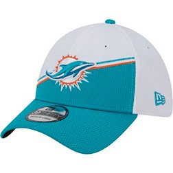 New Era Men's Miami Dolphins 2023 Sideline Team Color 39Thirty Stretch Fit Hat