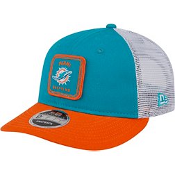 New Era Men's Miami Dolphins Squared Low Profile 9Fifty Adjustable Hat