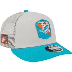 New Era Men's Miami Dolphins 2023 Salute to Service Low-Profile 9Fifty Stone Adjustable Hat