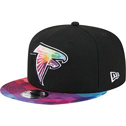 New Era Men's Atlanta Falcons 2023 Crucial Catch Black 9Fifty Adjustable Hat