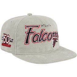 New Era Men's Atlanta Falcons Golfer Cord Grey Adjustable Snapback Hat