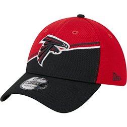 New Era Men's Atlanta Falcons 2023 Sideline Alternate Black 39Thirty Stretch Fit Hat