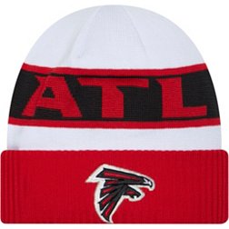 New Era Men's Atlanta Falcons 2023 Sideline White Tech Knit Beanie