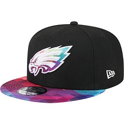New Era Men's Philadelphia Eagles 2023 Crucial Catch Black 9Fifty Adjustable Hat