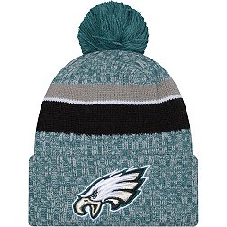 New Era Men's Philadelphia Eagles 2023 Sideline Green Sport Knit Beanie