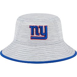 New Era Men's New York Giants Game Adjustable Grey Bucket Hat