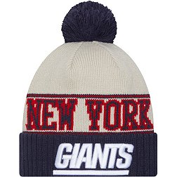 New Era Men's New York Giants 2023 Sideline Blue Historic Knit Beanie