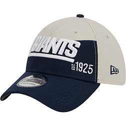 New Era Men's New York Giants 2023 Sideline Historic Blue 39Thirty Stretch Fit Hat