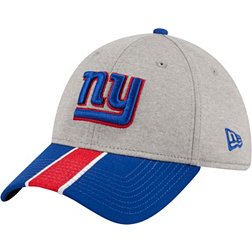 New Era Men's New York Giants Stripe Grey 39Thirty Stretch Fit Hat