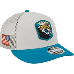 New Era Men's Jacksonville Jaguars 2023 Salute to Service Low-Profile 9Fifty Stone Adjustable Hat