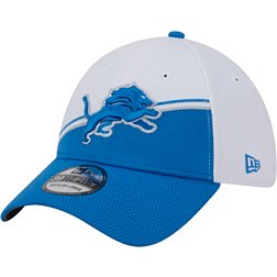 New Era Men's Detroit Lions 2023 Sideline Team Color 39Thirty Stretch Fit Hat