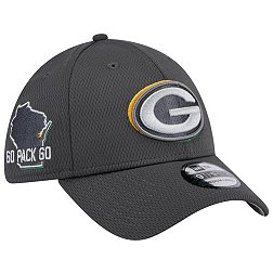 New Era Men's Green Bay Packers 2024 NFL Draft Graphite 39Thirty Stretch Fit Hat