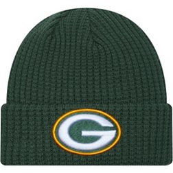 New Era Men's Green Bay Packers Prime Team Color Knit Beanie