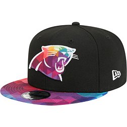 New Era Men's Carolina Panthers 2023 Crucial Catch Black 9Fifty Adjustable Hat