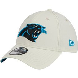 New Era Men's Carolina Panthers Classic 39Thirty Chrome Stretch Fit Hat