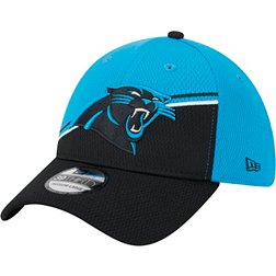 New Era Men's Carolina Panthers 2023 Sideline Alternate Bright Blue 39Thirty Stretch Fit Hat