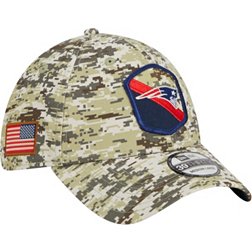 New Era Men's New England Patriots 2023 Salute to Service 39Thirty Camo Stretch Fit Hat