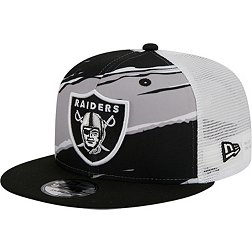 New Era Men's Las Vegas Raiders Tear Team Color 9Fifty Adjustable Trucker Hat