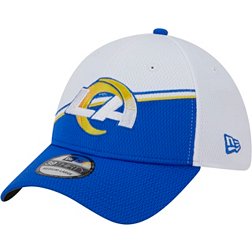 New Era Men's Los Angeles Rams 2023 Sideline Team Color 39Thirty Stretch Fit Hat