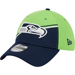 New Era Men's Seattle Seahawks 2023 Sideline Alternate Blue 39Thirty Stretch Fit Hat