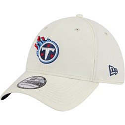 New Era Men's Tennessee Titans Classic 39Thirty Chrome Stretch Fit Hat