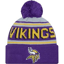 New Era Men's Minnesota Vikings Purple Cheer Knit Beanie