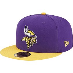 New Era Men's Minnesota Vikings Hidden Team Color 59Fity Fitted Hat