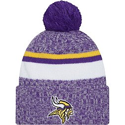 New Era Men's Minnesota Vikings 2023 Sideline Purple Sport Knit Beanie