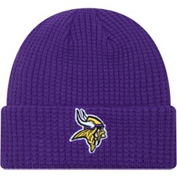 New Era Men's Minnesota Vikings Prime Team Color Knit Beanie