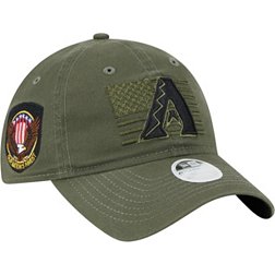 New Era Women's Armed Forces Day 2023 Arizona Diamondbacks Olive 9Twenty Adjustable Hat