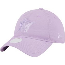 New Era Women's Miami Marlins Light Purple 9Twenty Adjustable Hat