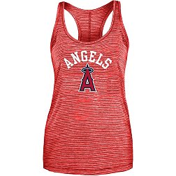 New Era Women's Los Angeles Angels Red Activewear Tank Top