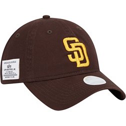 New Era Women's San Diego Padres Dark Brown 9Twenty Alpha Adjustable Hat
